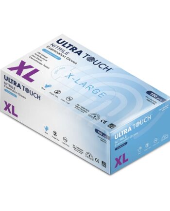 Ultra Touch Blue Nitrile Powder Free Examination Glove (Box 100)