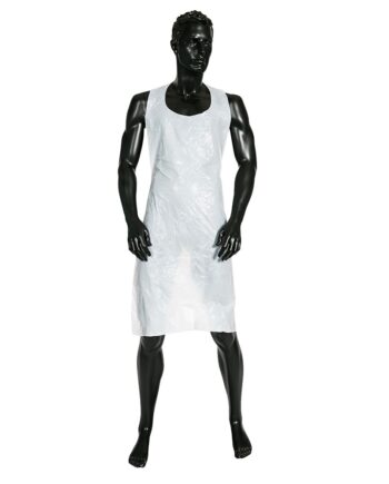 Ultra Health Disposable Apron PE White