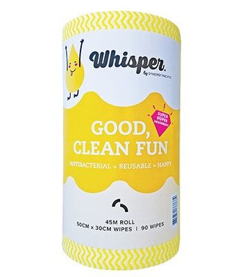 SUPER ABSORBENT ANTI BACTERIAL CLEANING WIPES