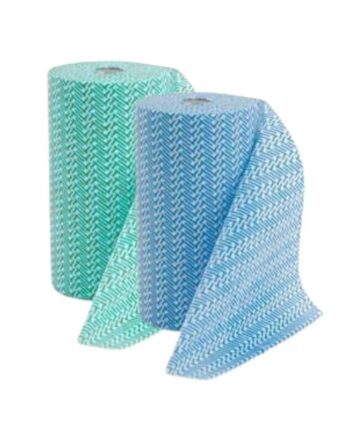 Antibacterial Wipes Heavy Duty Roll – Blue/Green