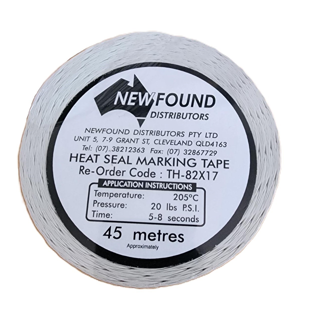 Thermal Printer Heat Seal Clothing Labels 82x17mm