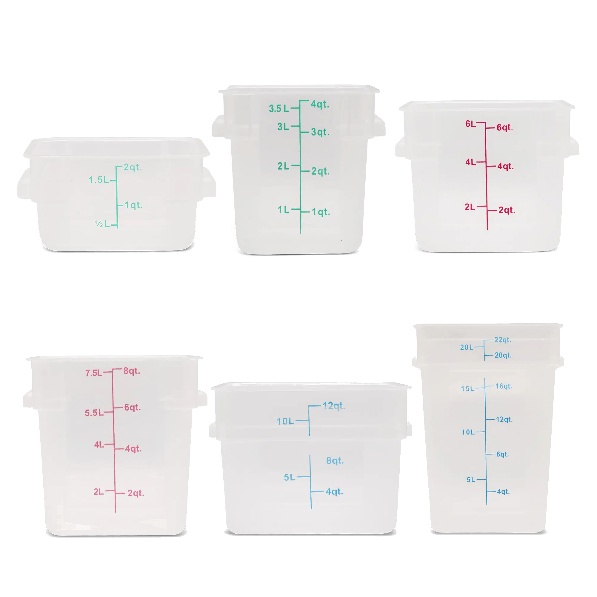 square storage food containers