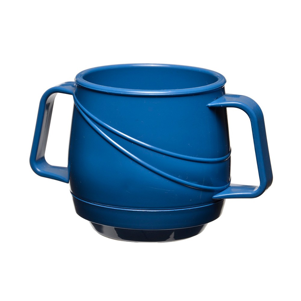 Moderne Insulated Double Handle Mug Blue 250mL - CTN 24