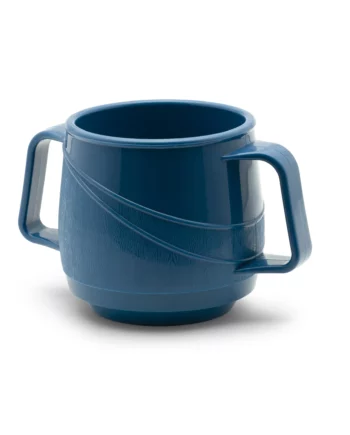 Moderne Insulated Double Handle Mug Blue 250mL - CTN 24